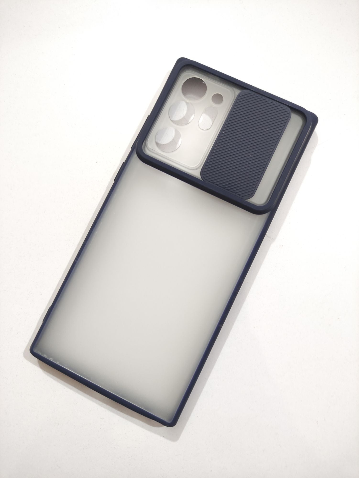 Samsung Galaxy Note 20 Ultra Matt Translucent Camera Slider Back Cover