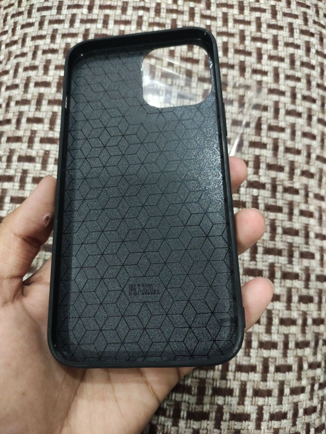 iPhone 12 Pro Max 6.7" Ferrari Premium Quality leather Back Cover