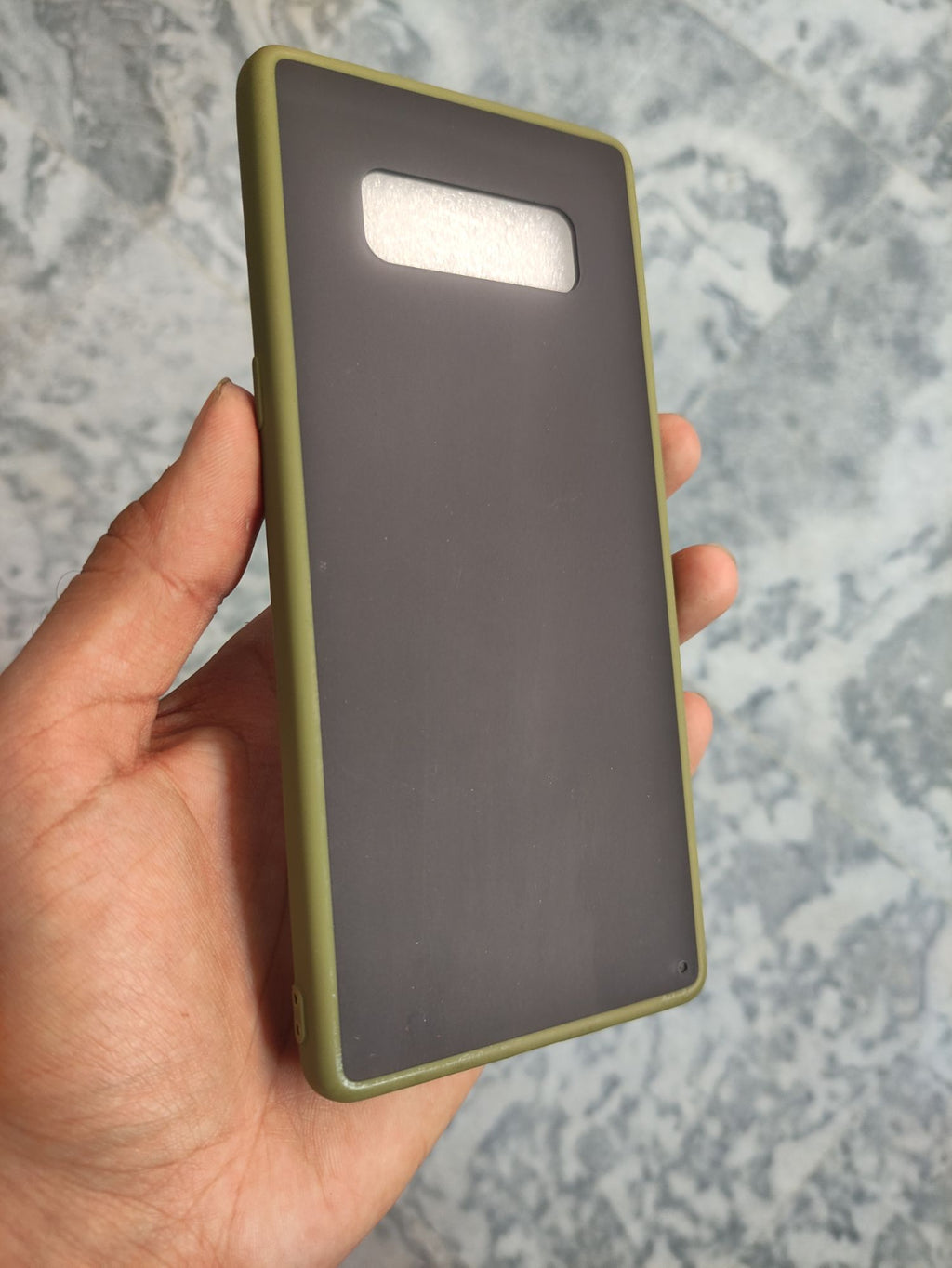Samsung Galaxy Note 8 Matt Translucent Back Cover