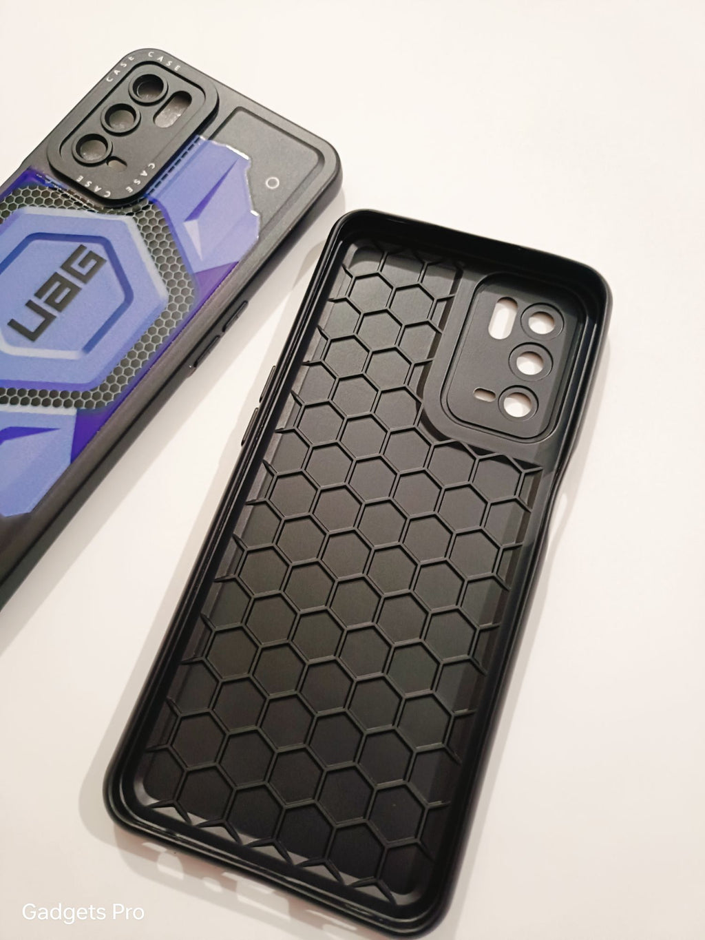 Oppo A16 Soft Silicone UAG Printed Back Cover