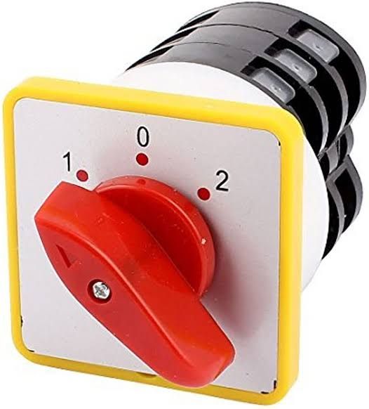 Change Over Switch Rotating 40A 2 Pole Copper Point