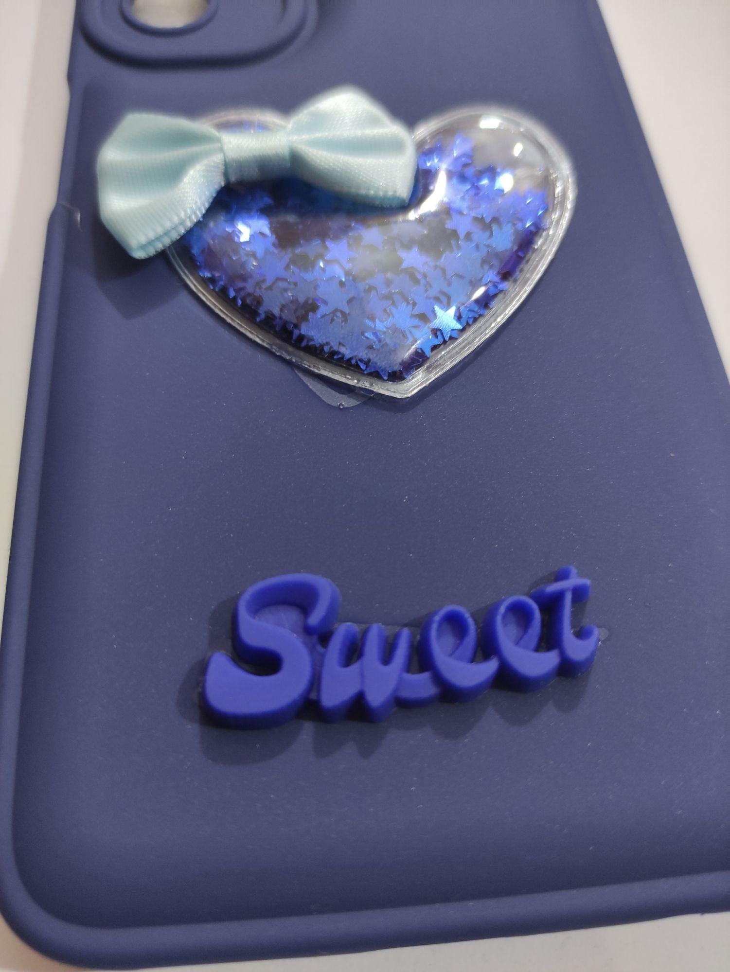 Samsung Galaxy A05S Fancy Soft Silicone 3D Sweet Heart Back Cover