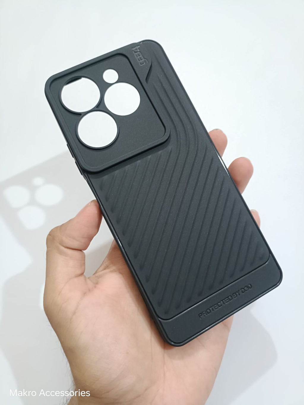 Tecno Spark 20 Pro Soft Silicone Tecture Design Back Cover
