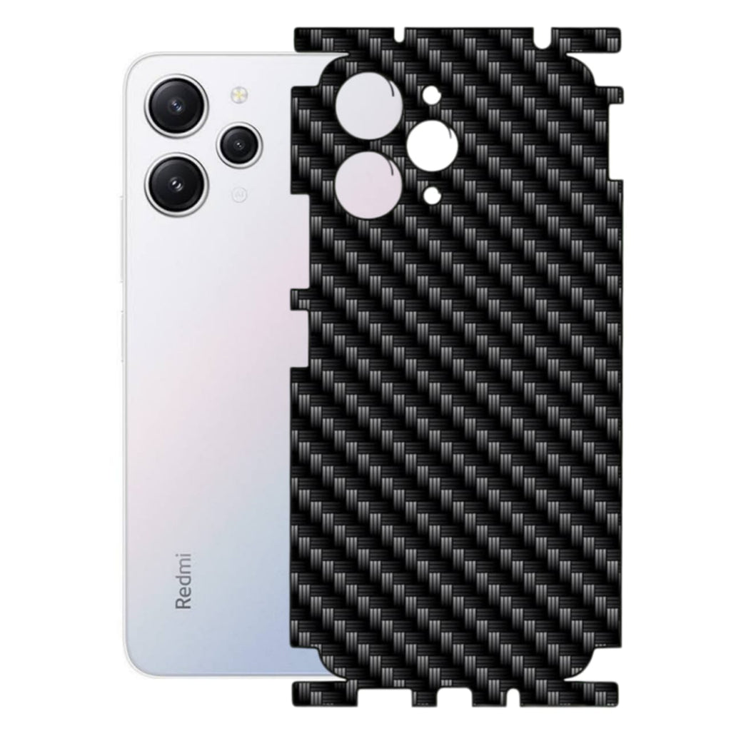 Redmi 12 Carbon Fibre Texture Full Body Skin Wrap
