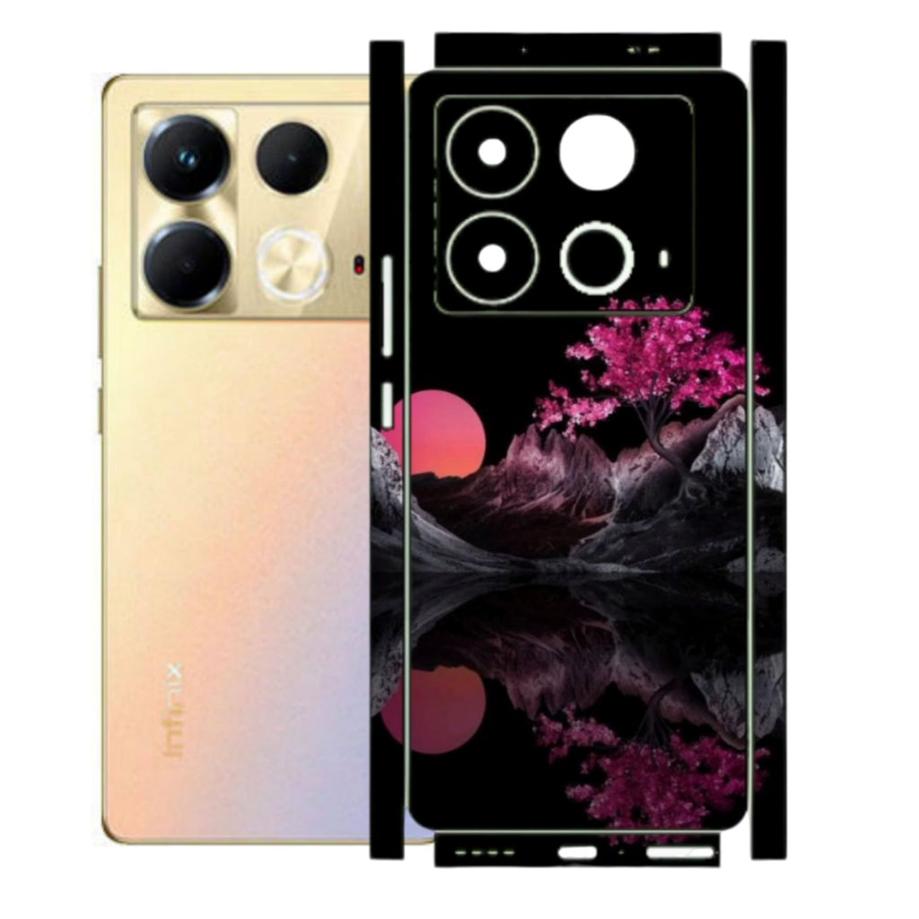 Infinix Note 40 Side+Back Separate Cutting Full Body Wrap