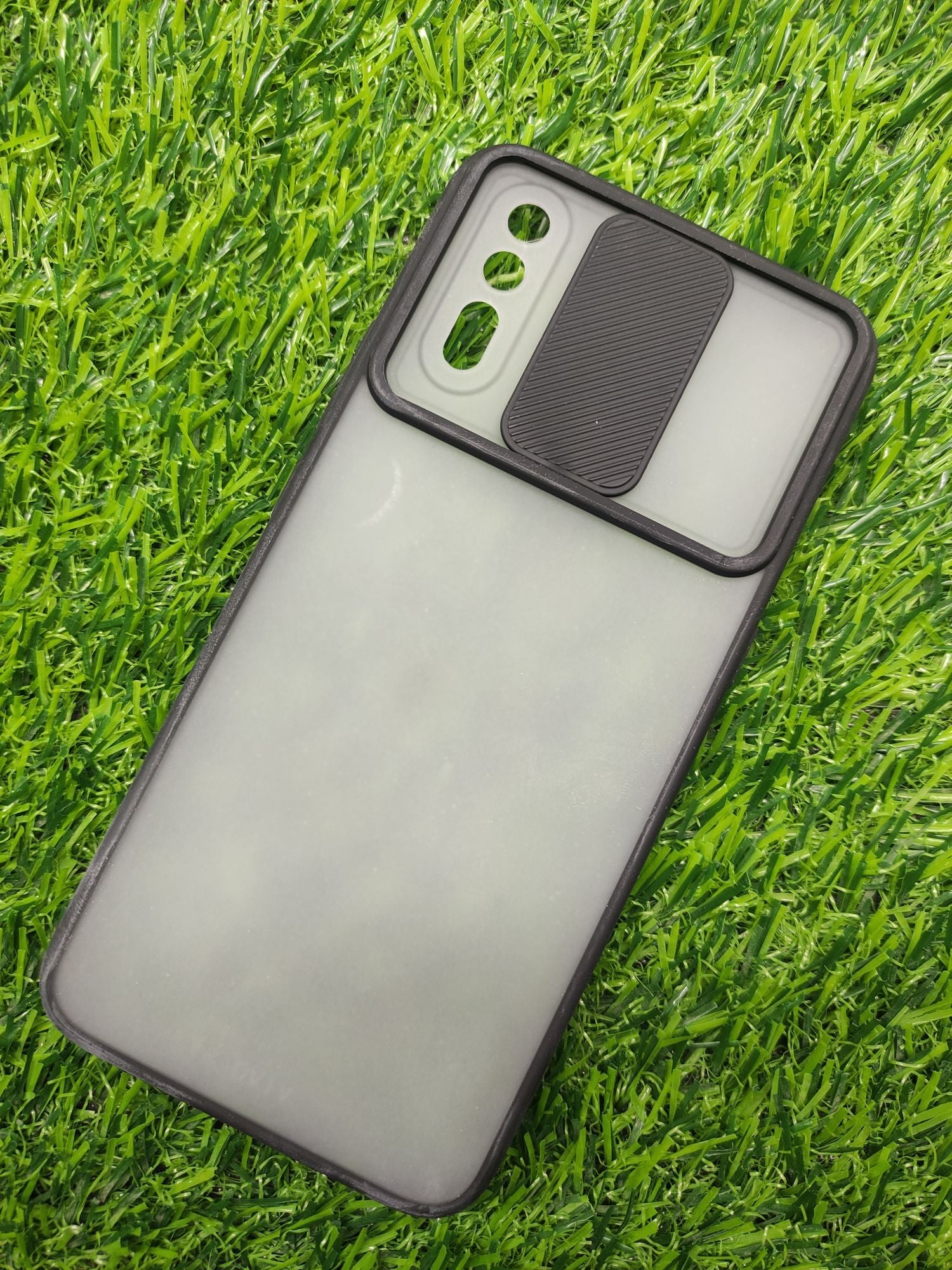Vivo_S1Matt Translucent Camera Slider Back cover