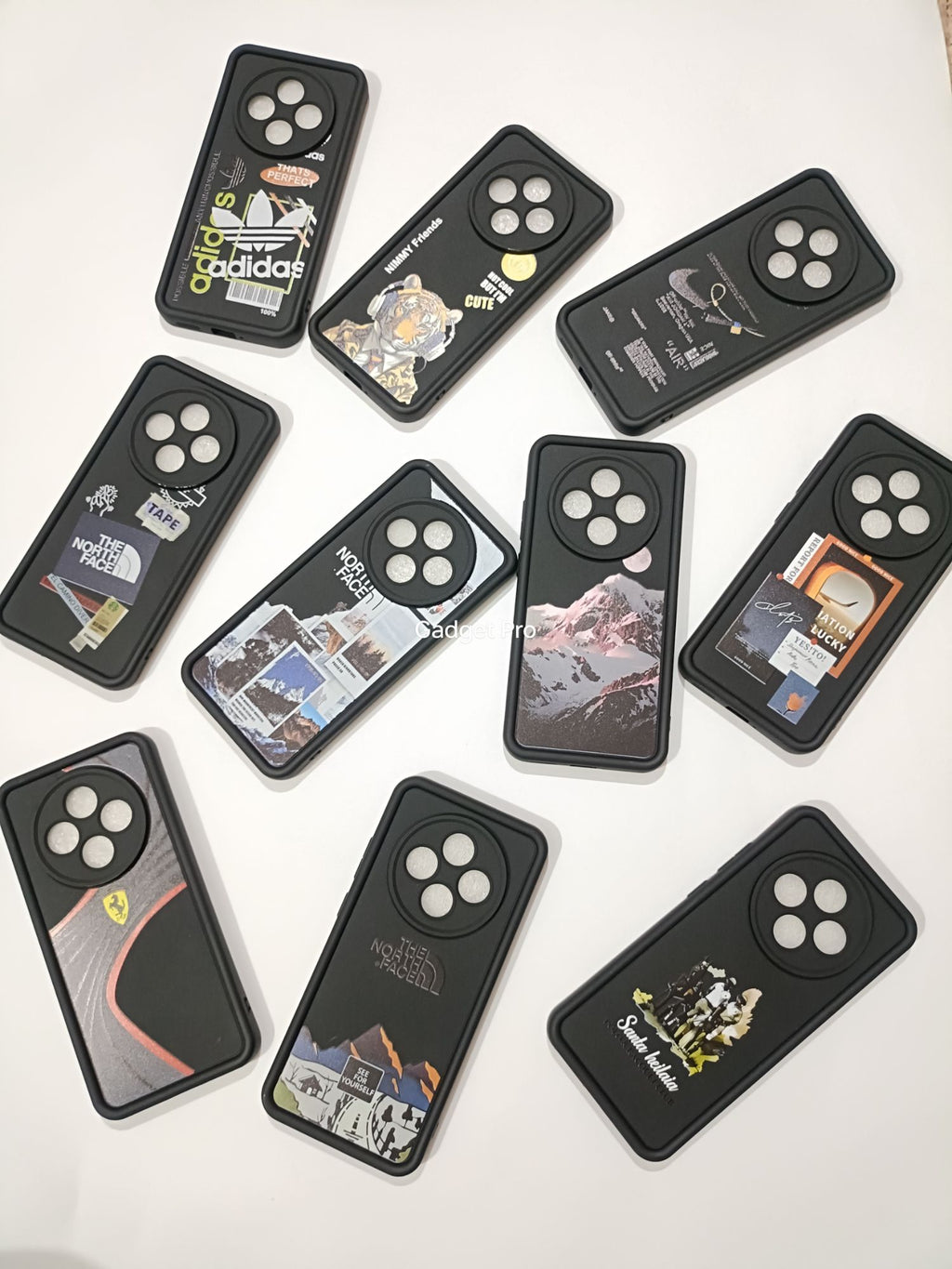 Oppo Reno 12F Soft Silicone Camera Protection Printed Back cover