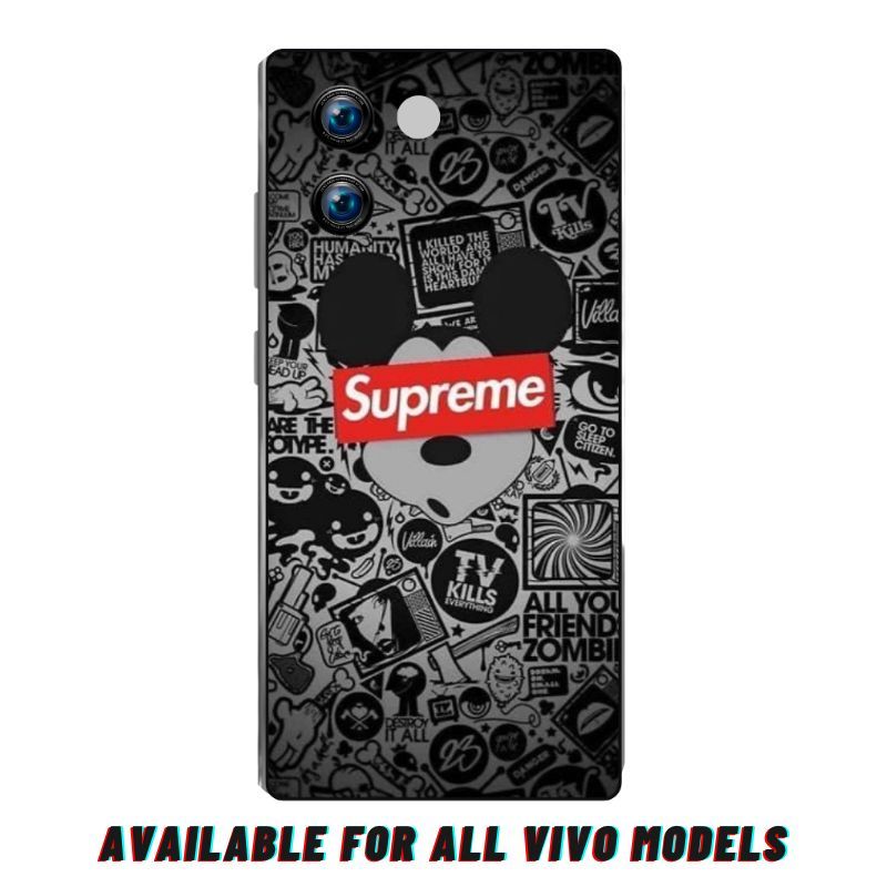 Vivo V30/V30e 5G Best Quality Waterproof Print Back Skin Wrap Sheet