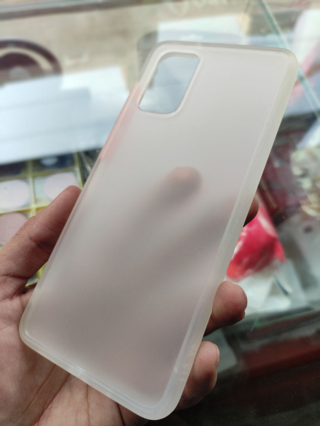 Samsung Galaxy S20 Matt Translucent Colour Buttons Back cover