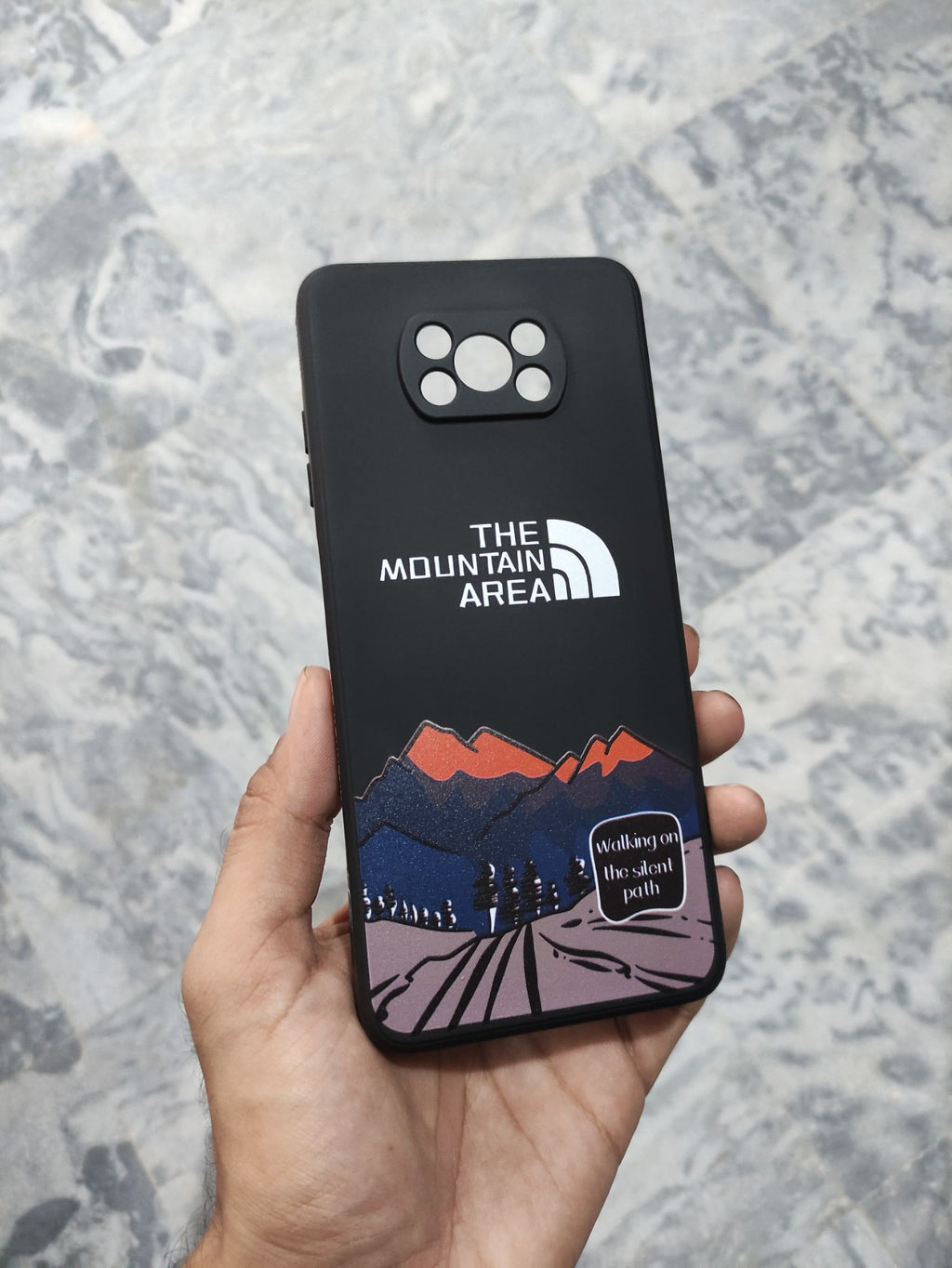 Xiaomi Poco X3/X3 Pro Soft Liquid silicone Printed Back Cover