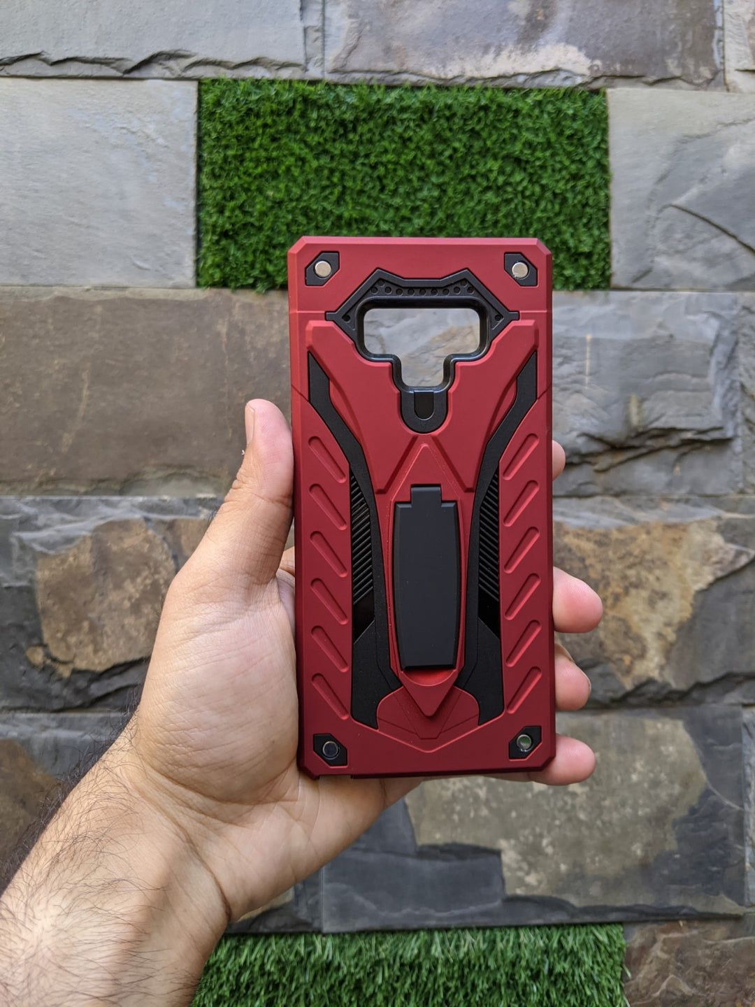 Samsung galaxy note9  fancy shockproof  stand cover