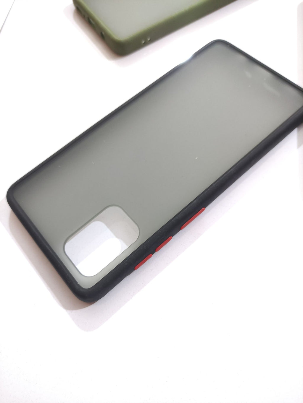 Samsung Galaxy A71 Matt Coloured Frosted Back Cover