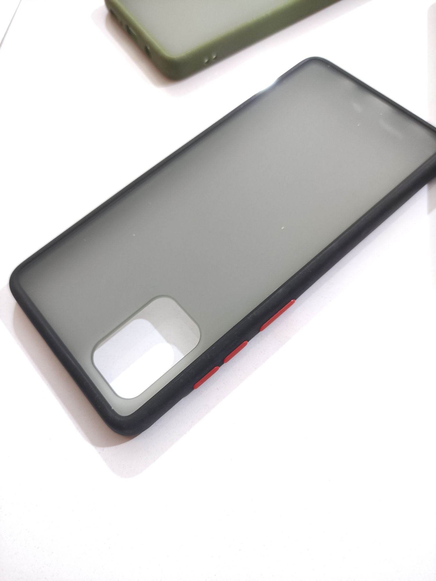 Samsung Galaxy A71 Matt Coloured Frosted Back Cover