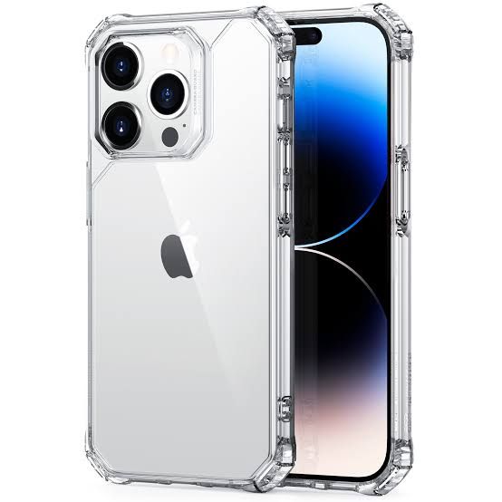 iPhone 15 Pro Soft TPU Clear Corner Protection Back Cover