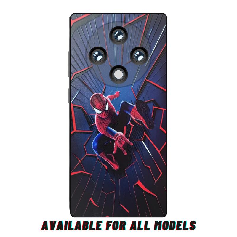 Oppo Reno 12F 5G Spiderman 3D Emboss Full Skin Wrap
