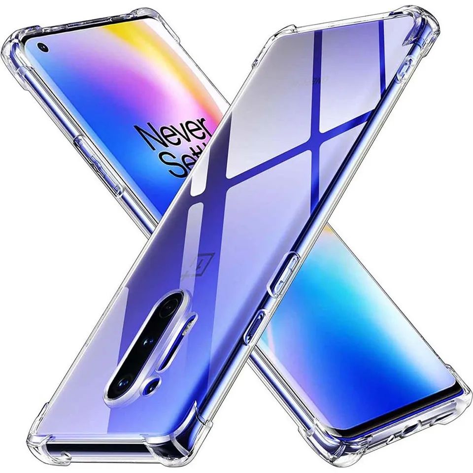 OnePlus 8 Pro Soft TPU Clear Corner Protection Back Cover