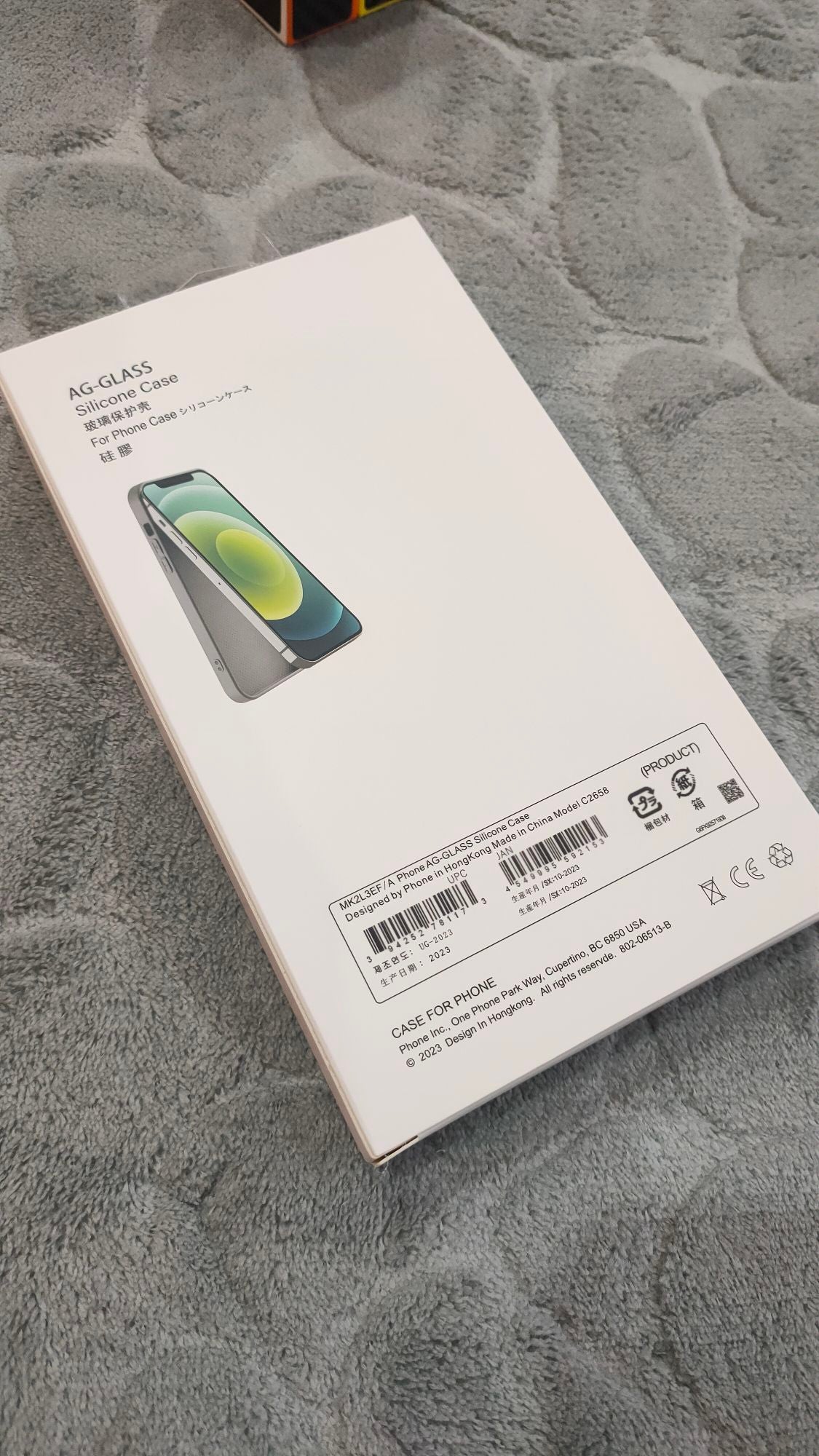 iPhone 15 Pro Max AG Glass Titanium Grey Camera Lens Case