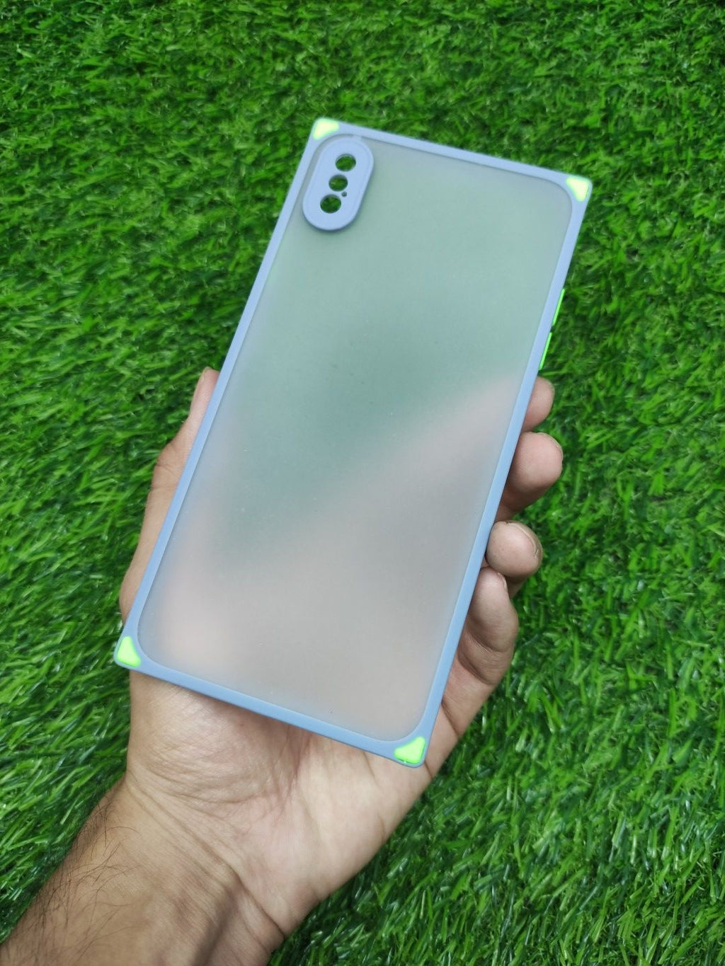 iPhone XS Max Matt Translucent Camera Protection Square Shaped back cover