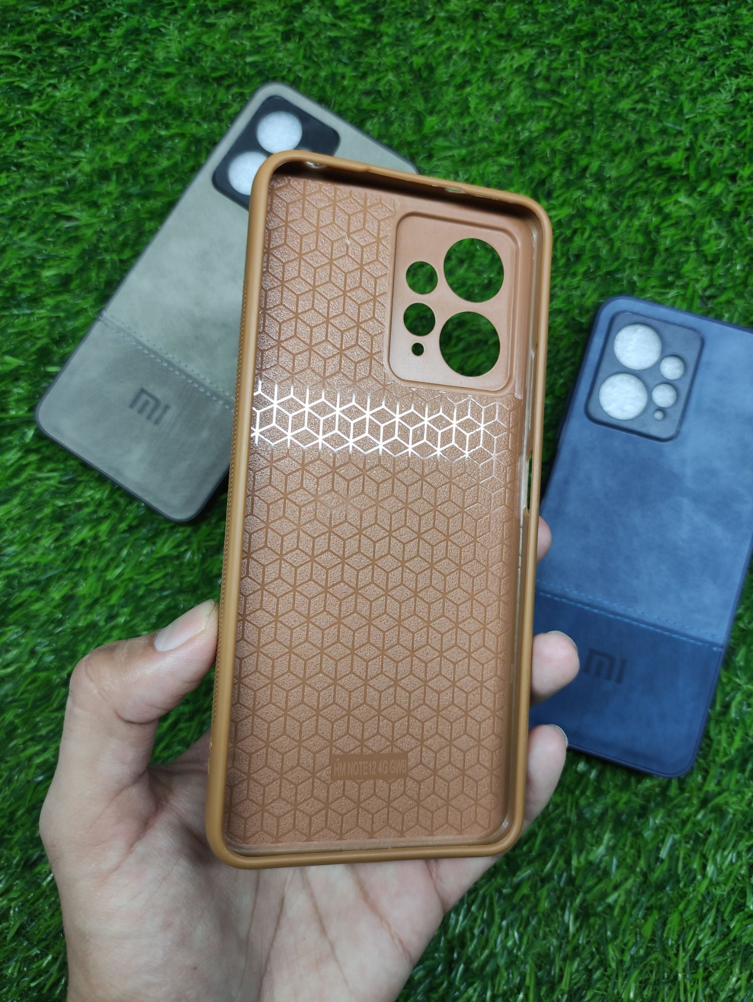 Redmi Note 12 4G PC Camera Protection Fabric Cloth Back Cover