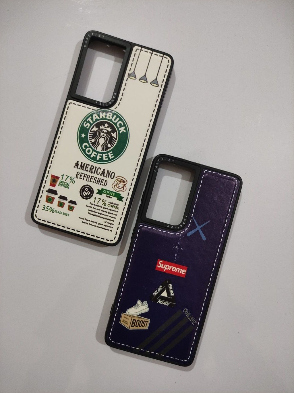 Samsung Galaxy S21 Ultra Soft Silicone CASETIFY Printed Back Cover