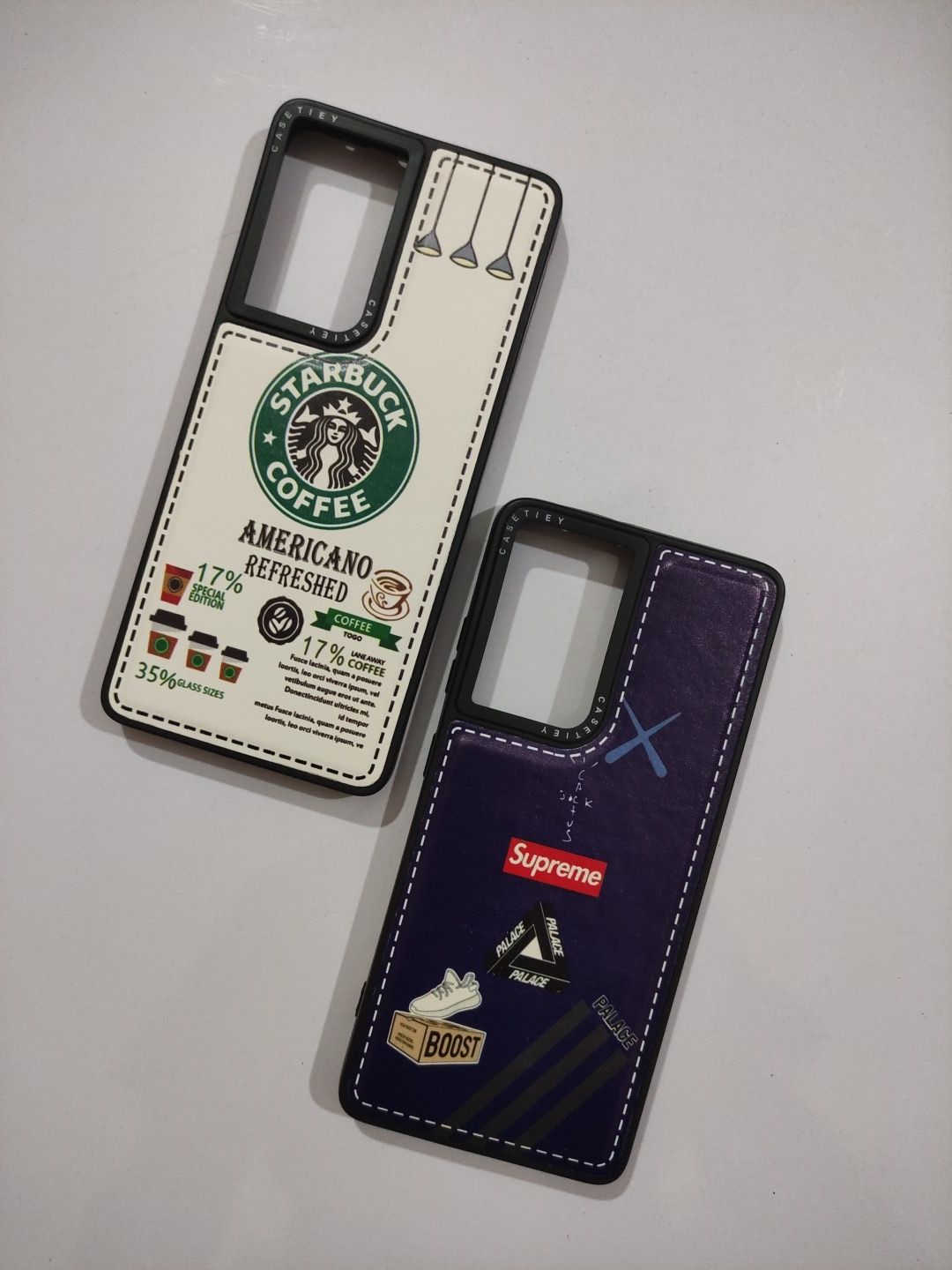 Samsung Galaxy S21 Ultra Soft Silicone CASETIFY Printed Back Cover