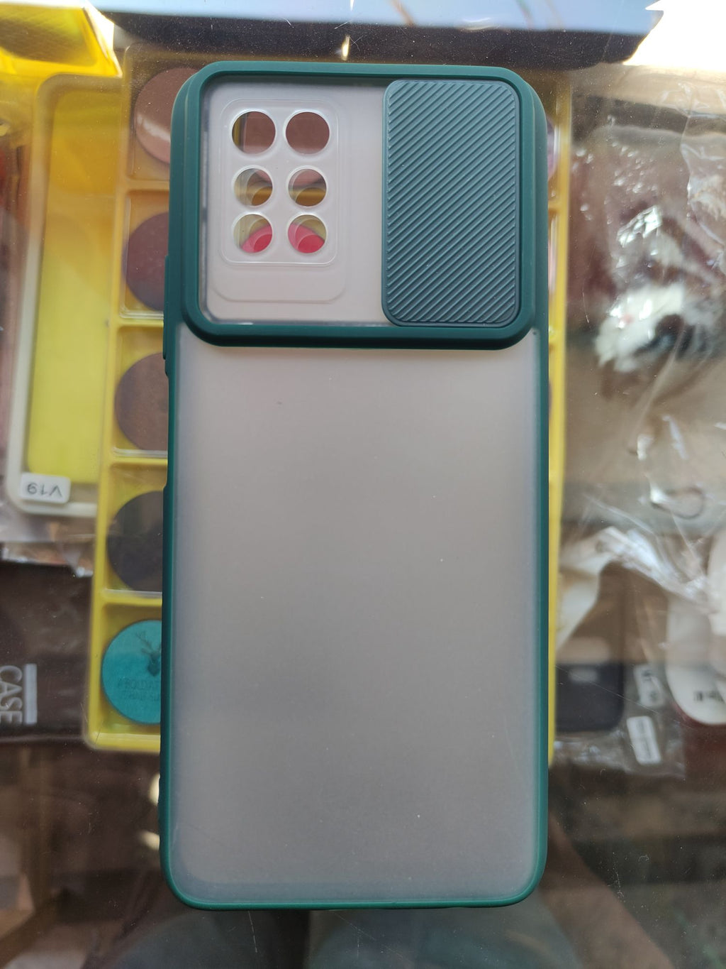 Infinix Note10 Pro Matt Camera Slider Back cover