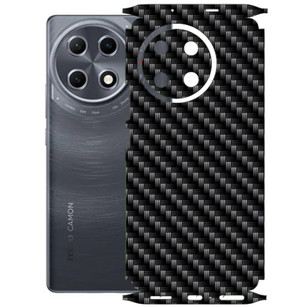 Tecno Camon 30s Carbon Fiber Texture Full Body Skin Wrap