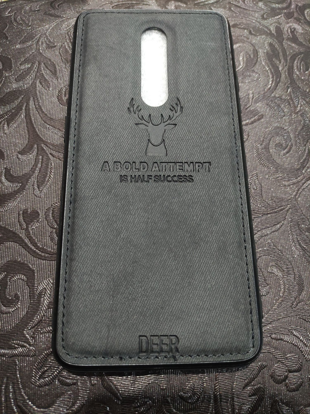 One Plus 7Pro Soft Deer Fabric Cloth back cover