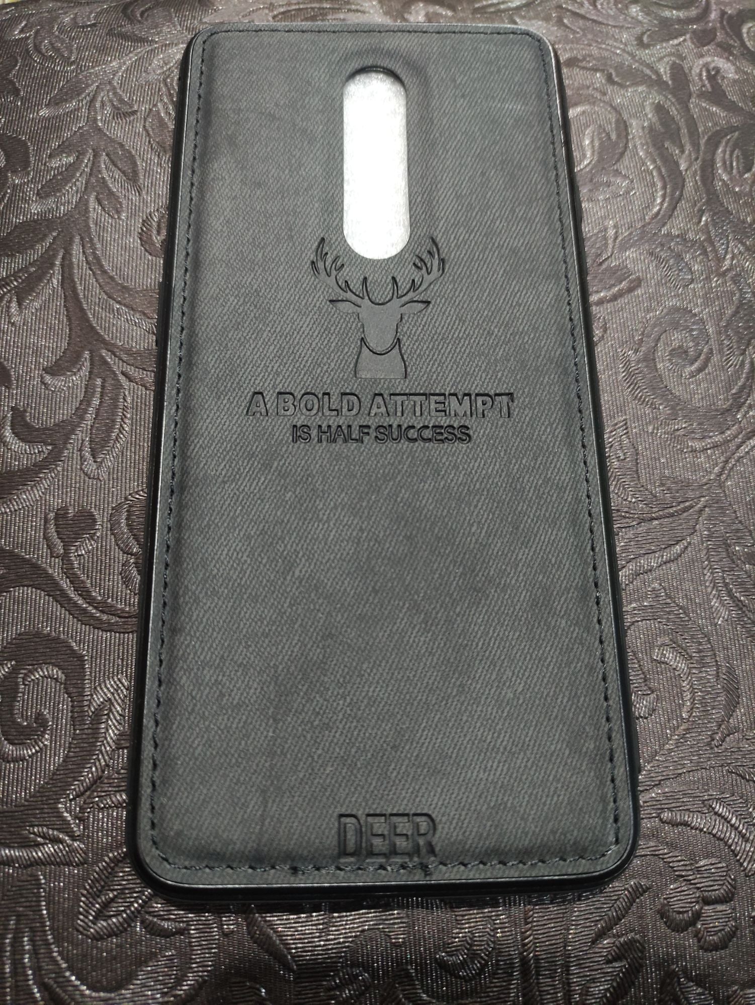 One Plus 7Pro Soft Deer Fabric Cloth back cover