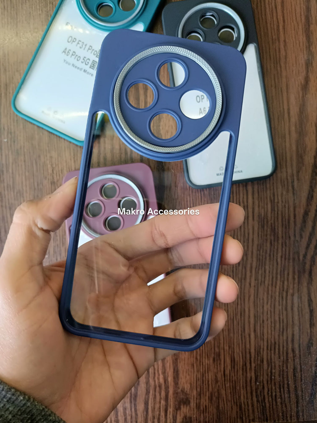 Oppo F31Pro Clear HD Anti-yellow Soft Silicone Edges Camera Protection Back Cover