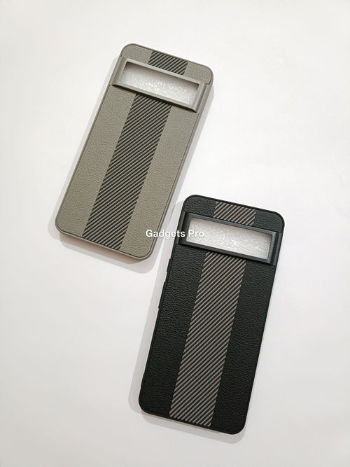 Google Pixel 8 Pro PU Carbon Fiber Design Back Cover