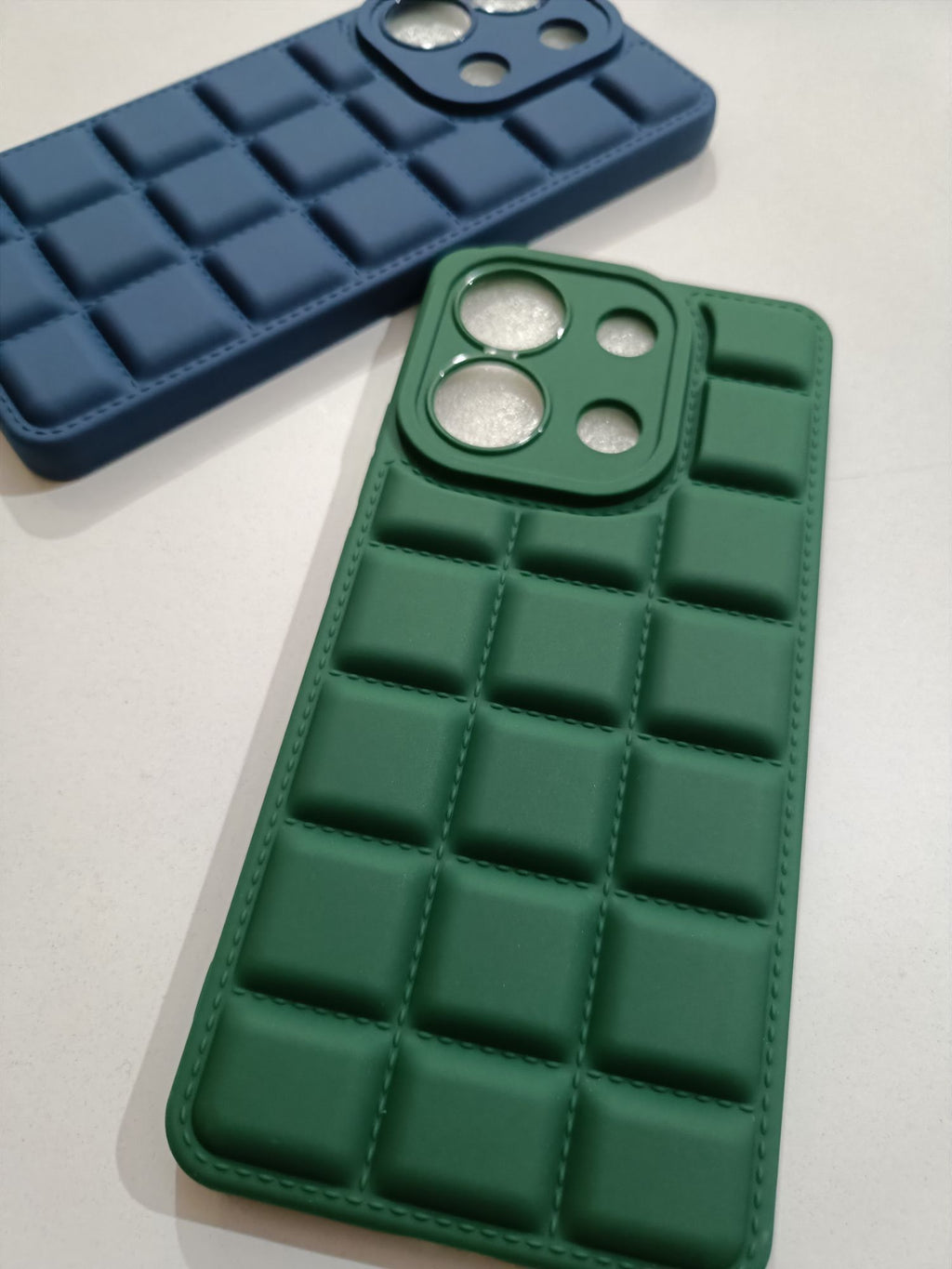 Redmi Note 13 4G Soft Silicone Puffer Back Cover
