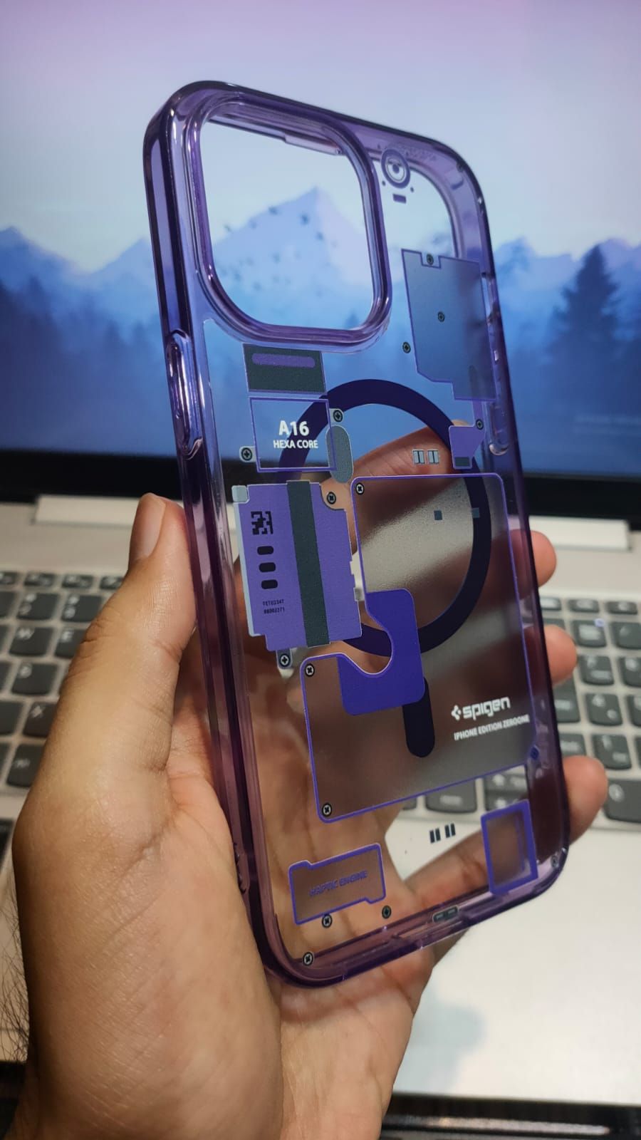 iPhone 14 Pro Max Spigen Magfit Ultra Hybrid Zero Back Case