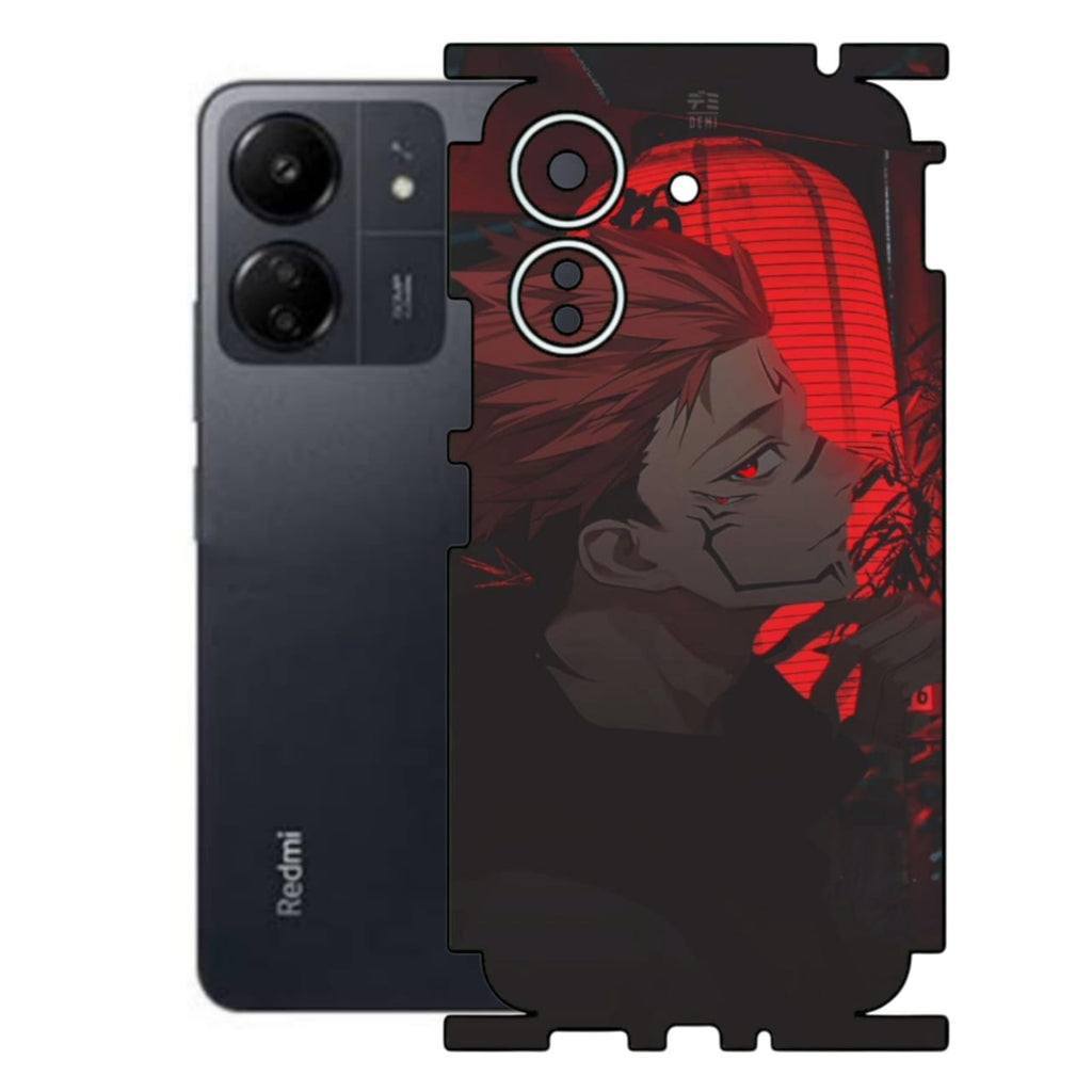 Redmi 13C Full Body Print Back Skin Wrap