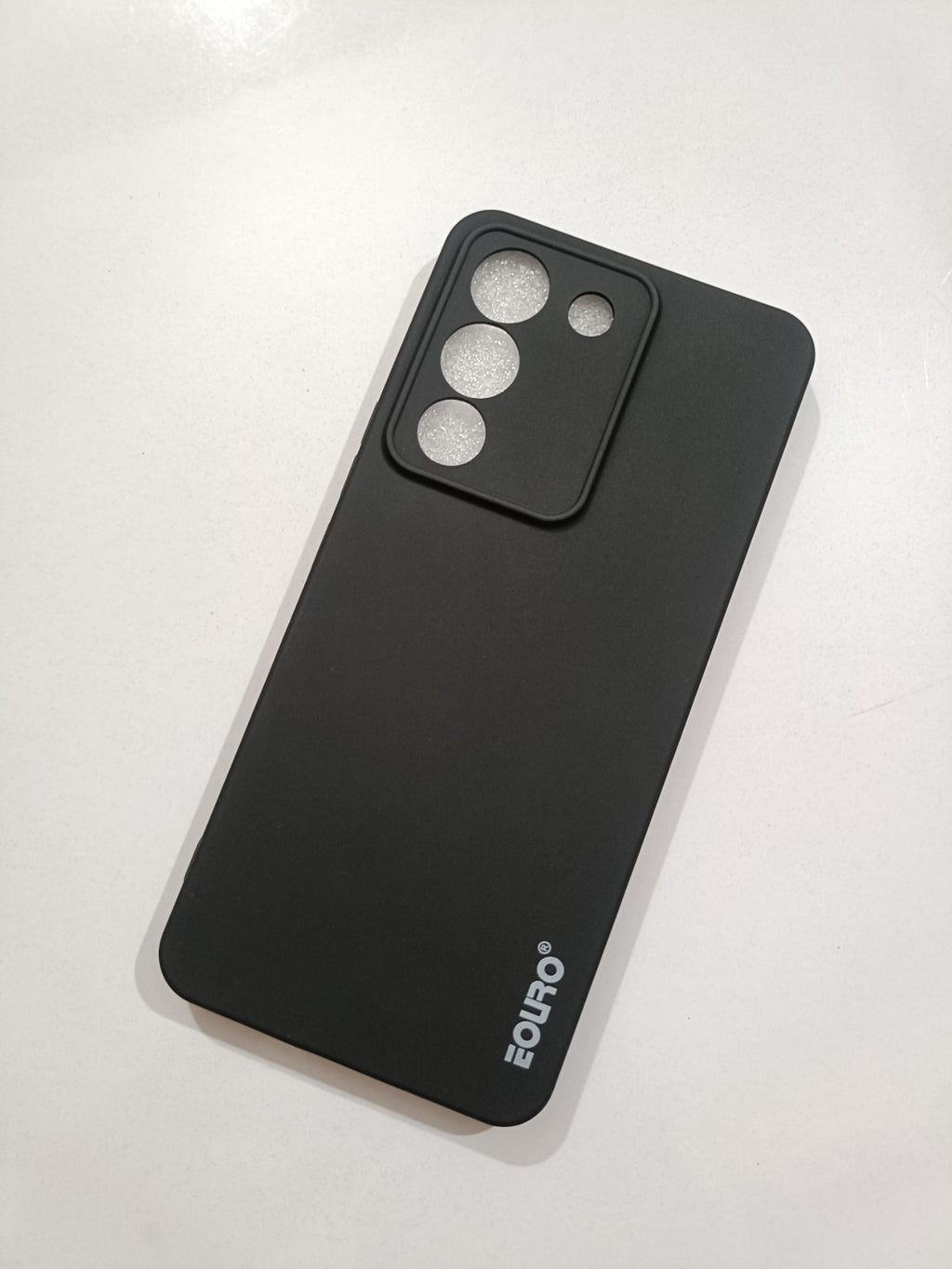 Vivo V29E Soft Silicone Matt Eouro Back Cover
