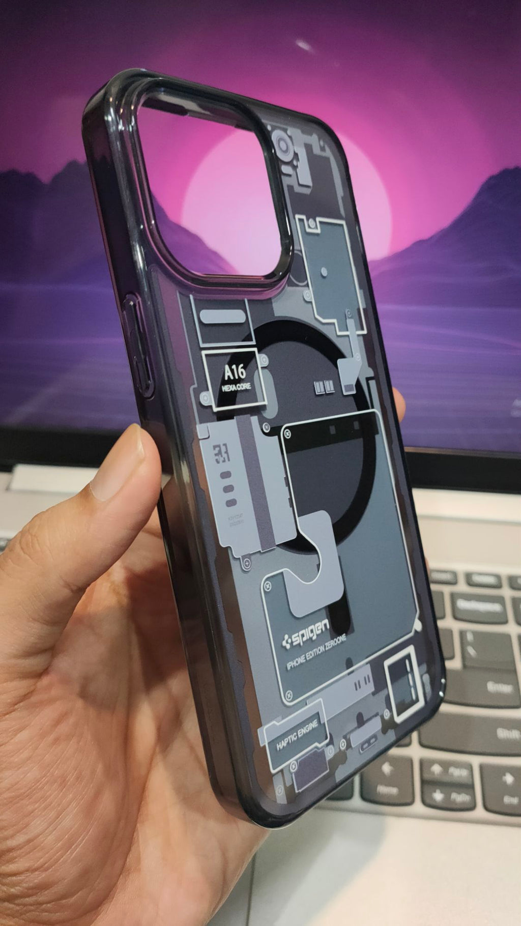 iPhone 15 Pro Max Spigen Magfit Zero One Case