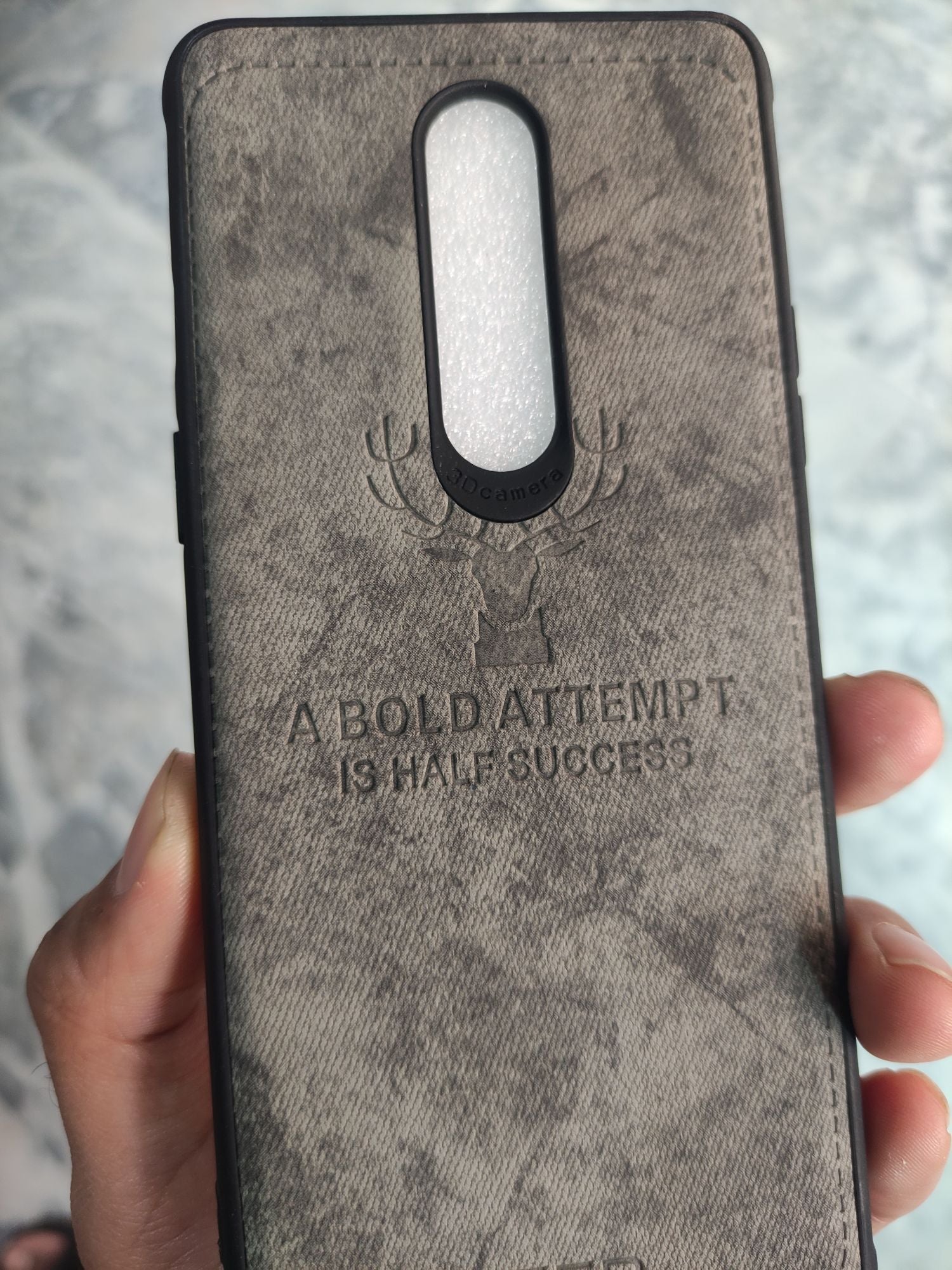 One Plus 8 Soft Deer Fabrics Cloth back cover
