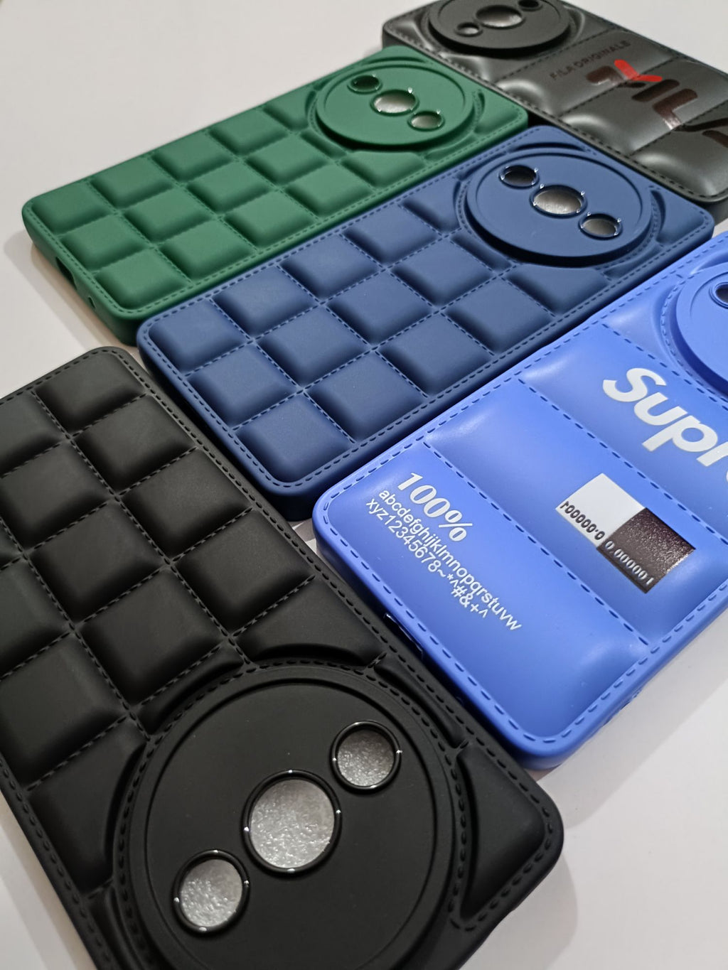 Redmi A3 Soft Silicone Puffer Back Cover