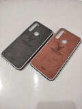 Redmi Note 8 Soft Silicone Deer Fabrics Cloth Back Cover