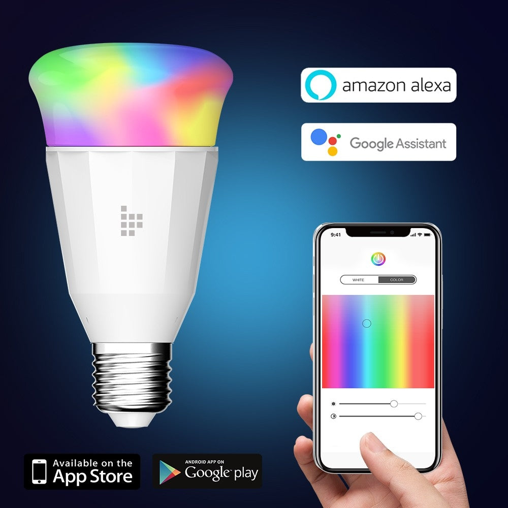 Tronsmart Smart LED Bulb RGBW 9w AC220v App Control