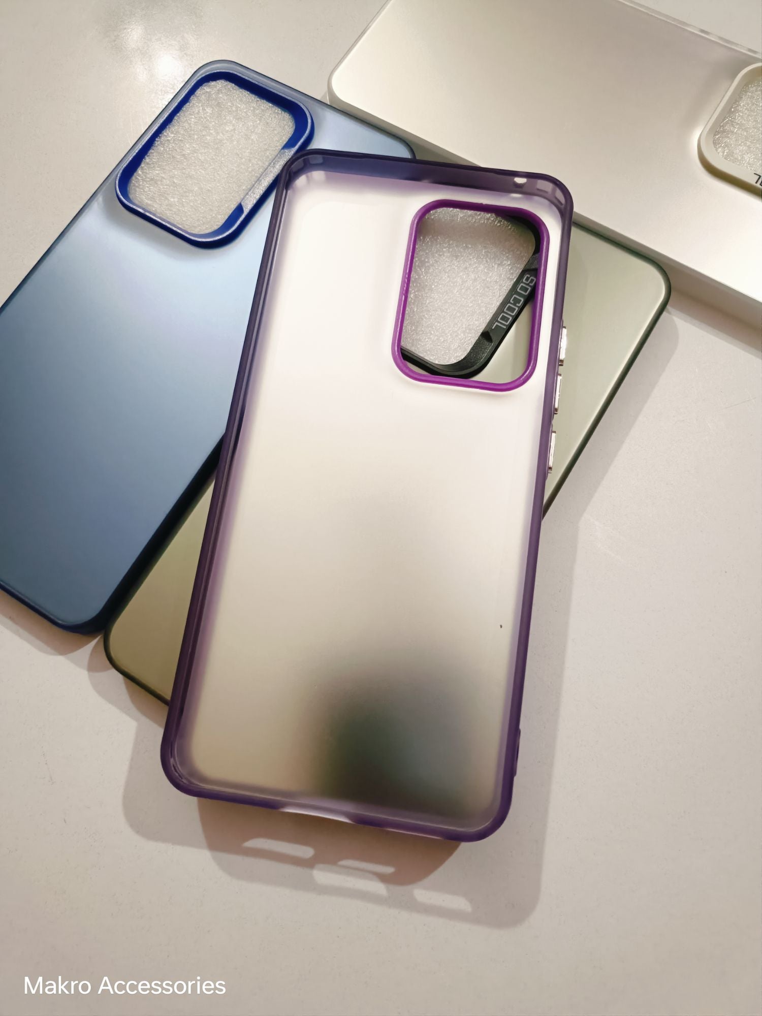 Vivo Y100 5G Soft Cool Coloured Back Cover