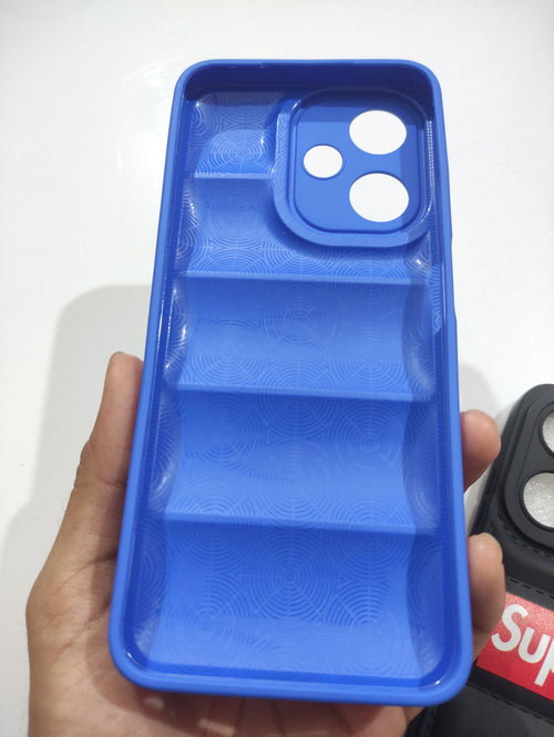 Infinix Hot 30 Play Soft Silicone Puffer Back Cover