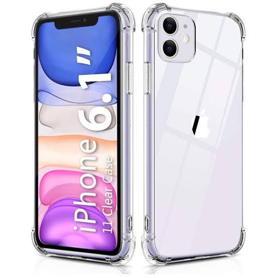 iPhone 11 Soft TPU Clear Airbag Back Cover