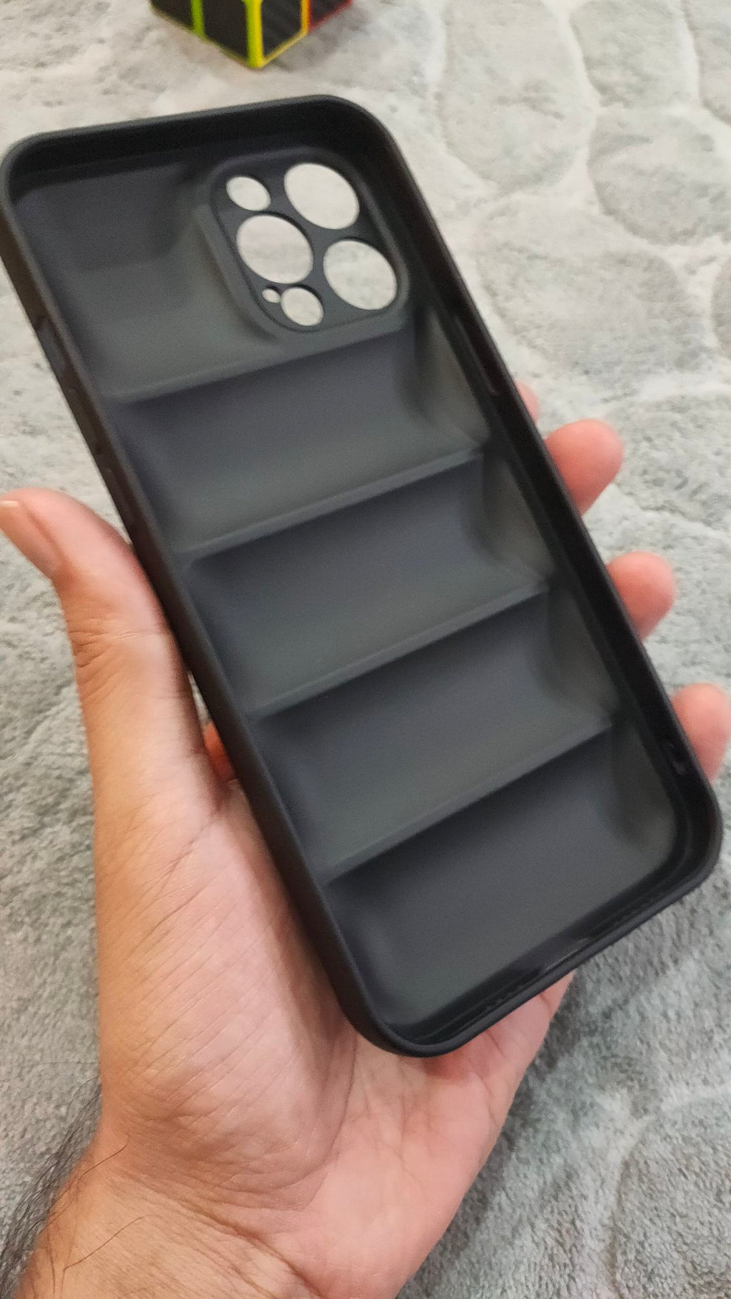 iPhone 12 Pro Max North Face Puffer Soft Silicone Case