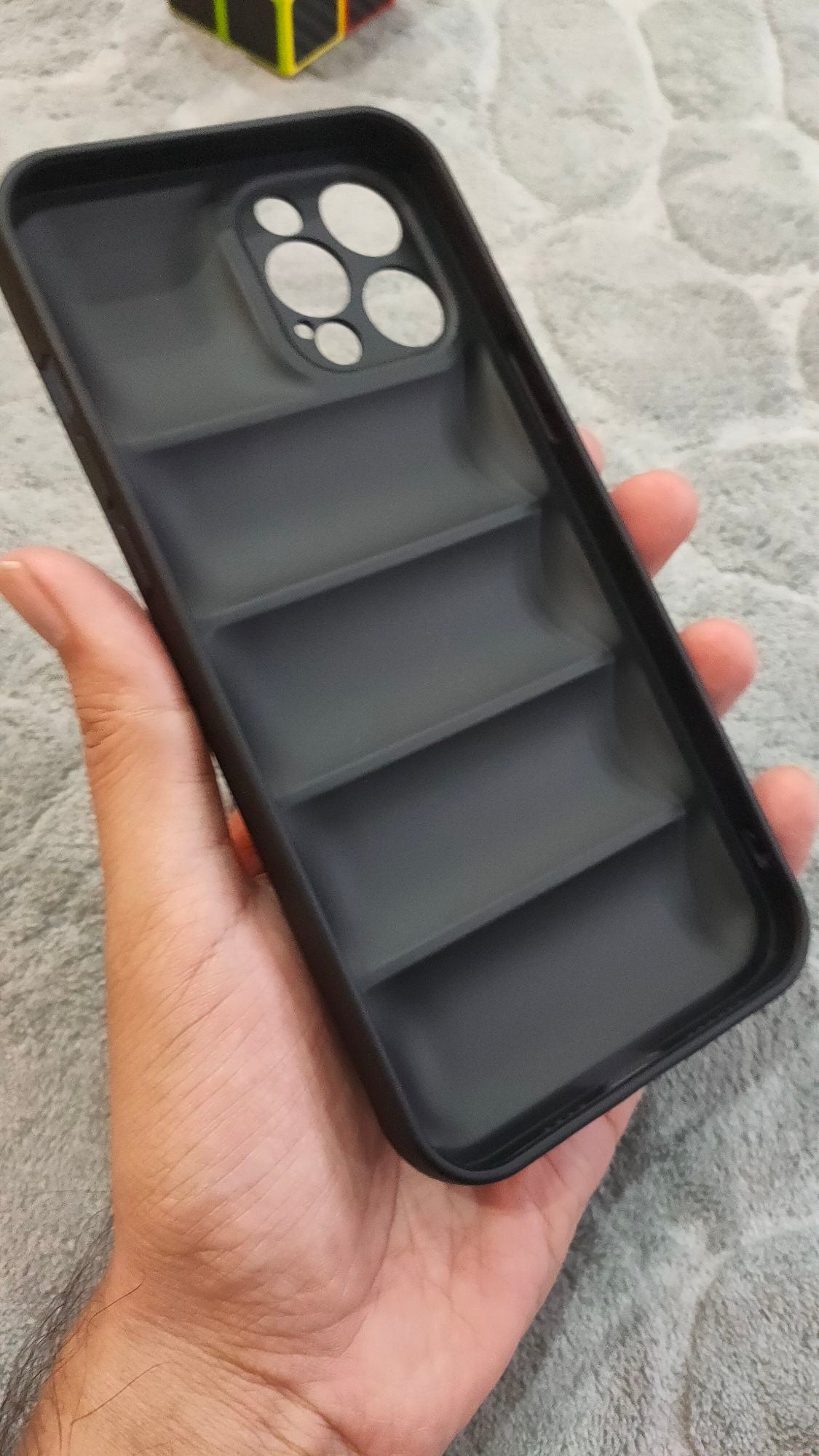 iPhone 12 Pro Max North Face Puffer Soft Silicone Case