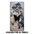 Oppo Reno 12F Butterfly 3D Emboss Full Body Skin Wrap