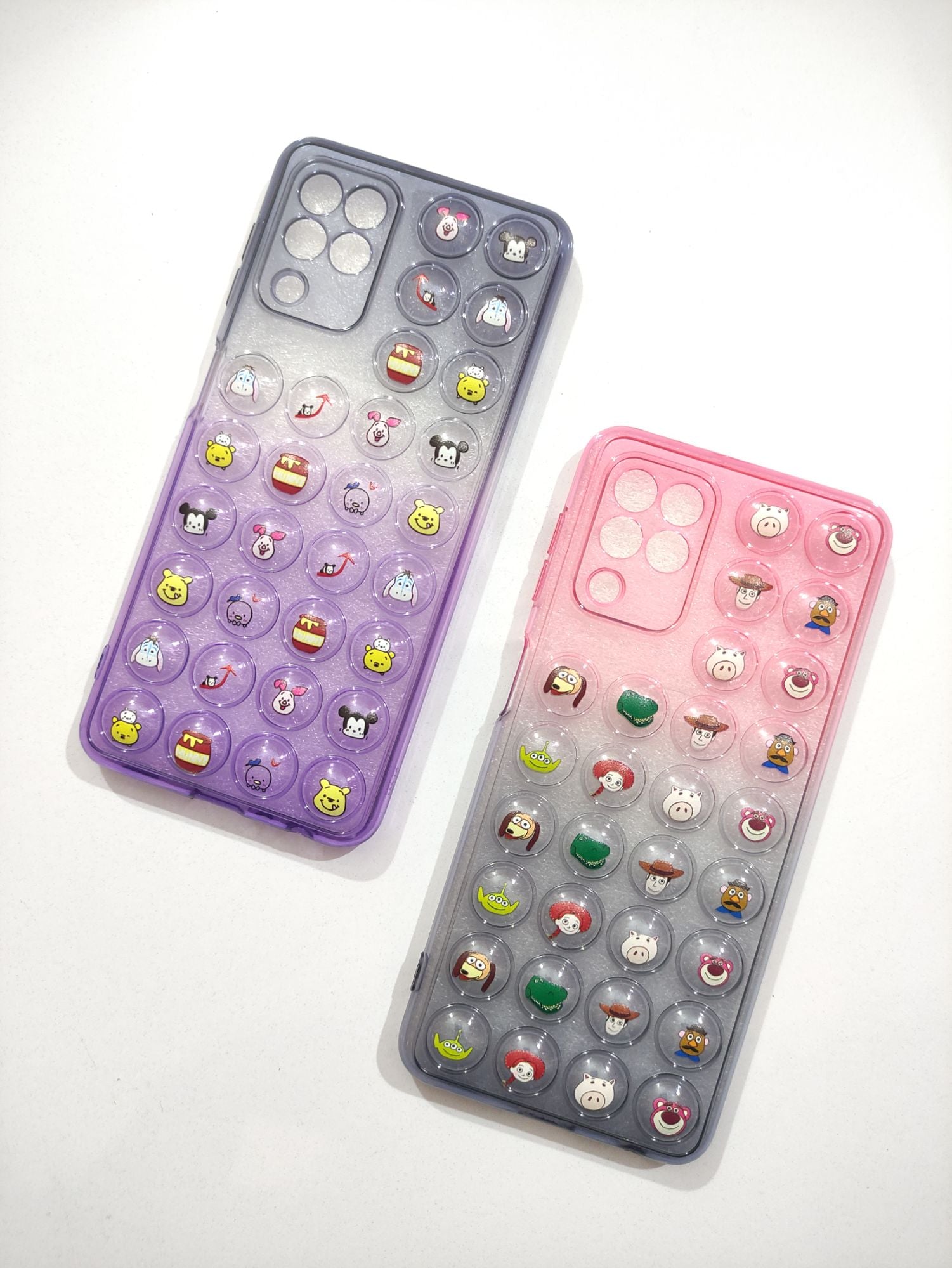 Samsung Galaxy A22 4G Fancy Soft TPU Air Bubble Back Cover