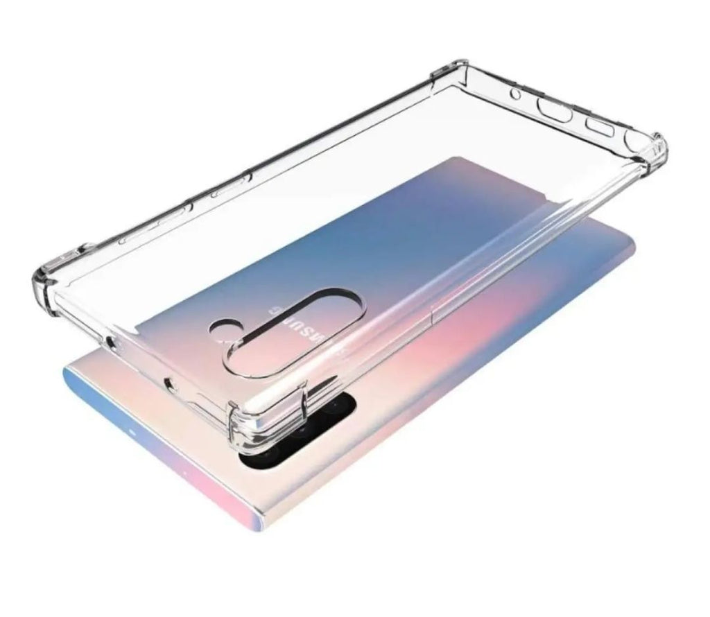Samsung Note 10 Cover Shockproof Airbag Transparent Silicone Cover