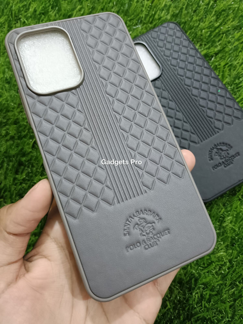 Infinix Smart 10 Soft Silicone PU Leather Design Polo Back Cover
