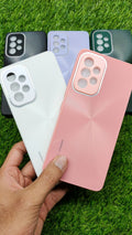 Samsung A53 5G CD Pattern Reflective Soft Edges Back Case Cover